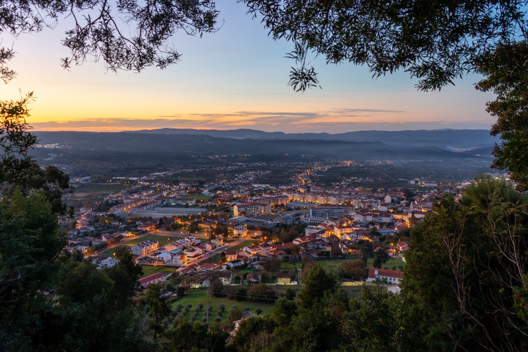 Vista panorâmica da Lousã
